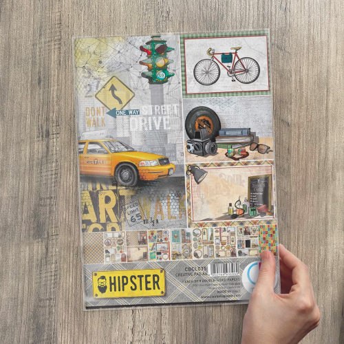 Hipster Creative Pad A4 9/Pkg