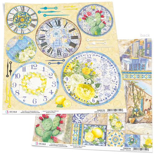 Maiolica Paper Sheet 12"x12"