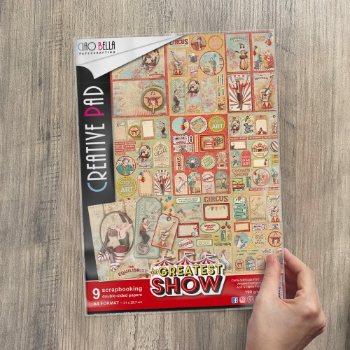 The Greatest Show Creative Pad A4 9/Pkg