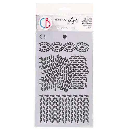Texture Stencil 5"x8" Knitting