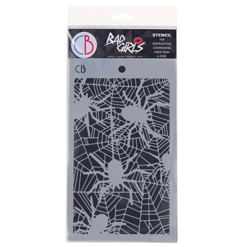 Texture Stencil 5"x8" Spiders