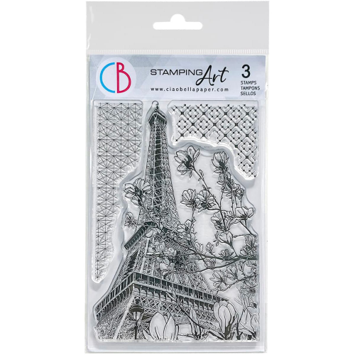 Clear Stamp Set 4"x6" Le Magnolia