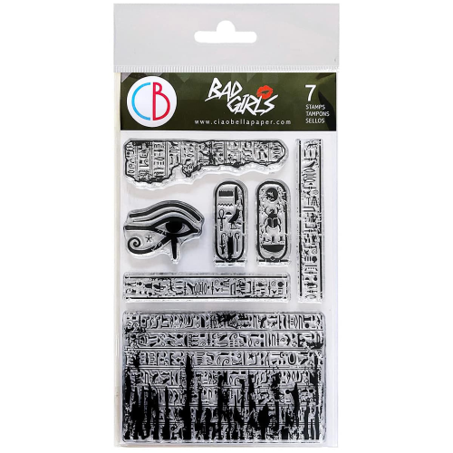 Clear Stamp Set 4"x6" Walk Like an Egyptian