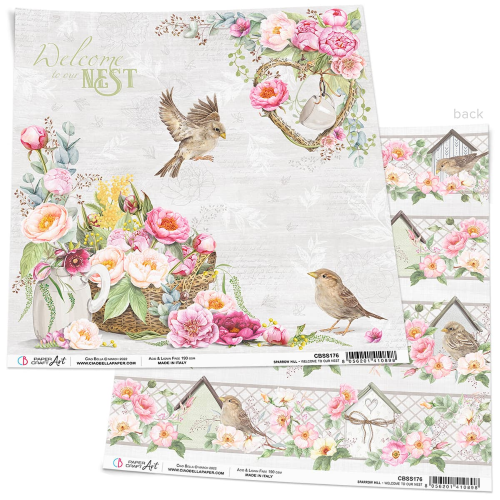 Welcome to our Nest Paper Sheet 12"x12"