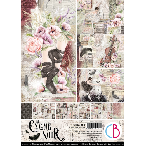 Cygne Noir Creative Pad A4 9/Pkg