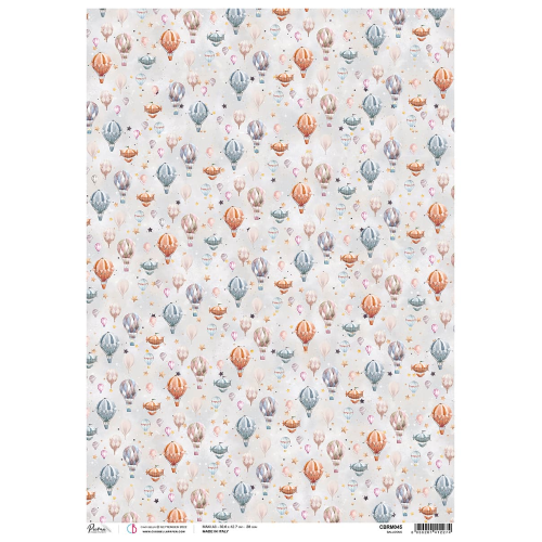 Rice Paper A3 Balloons