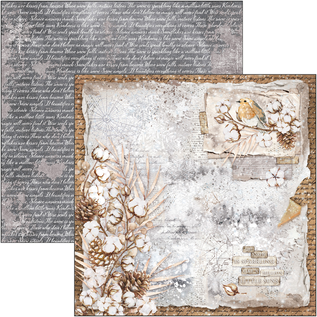 Ciao Bella Cozy Moments 12x12 Scrapbook Paper Pad for Decoupage – Decoupage  Napkins.Com