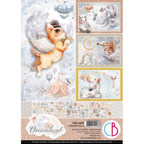 Dreamland Pad A4 9/Pkg