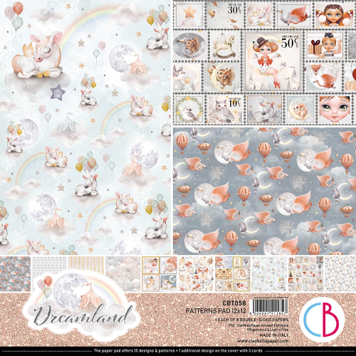 Dreamland Pad 12x12 8/Pkg