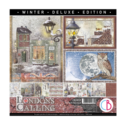 London's Calling Pad 8x8 12/Pkg + 1 Free deluxe sheet
