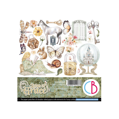 Reign of  Grace Fussy Cut Pad 6"x6" 24/Pkg