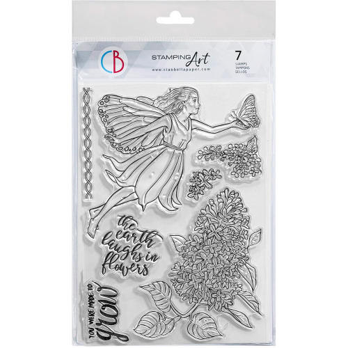 Clear Stamp Set 6"x8" Light Fairy