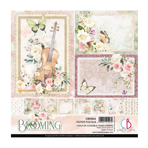 Blooming Paper Pad 8"x8" 12/Pkg