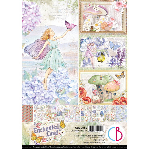 Enchanted Land Creative Pad A4 9/Pkg