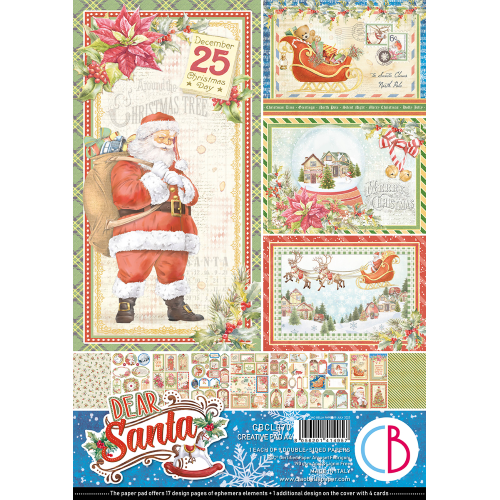 Dear Santa  Creative Pad A4 9/Pkg