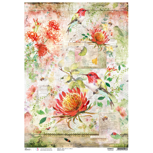 Rice Paper Maxi A3 Hummingbird