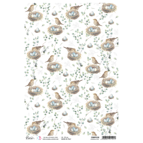Rice Paper A4 Sparrow Nest
