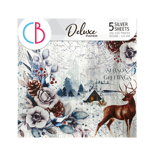 Ciao Bella Winter Journey Paper Pad 12x12 12/Pkg