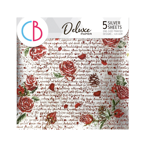 Papel Scrapbooking Frozen Roses CIAO BELLA 30x30 cm