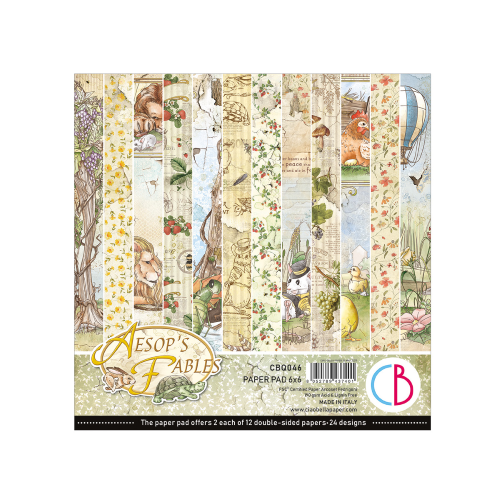 Aesop's Fables Paper Pad 6"x6" 24/Pkg