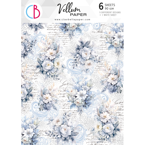 Vellum Midnight Spell Paper Patterns A4 6/Pkg