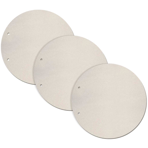Set 3 Round Shaped Cardboard Pages