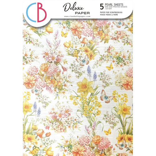 Deluxe Flower Shop Paper Pearl A4 5/Pkg