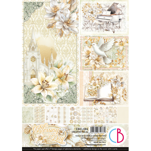 Blessing day Creative Pad A4 9/Pkg