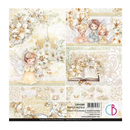 Blessing day  Pad 8"x8" 12/Pkg