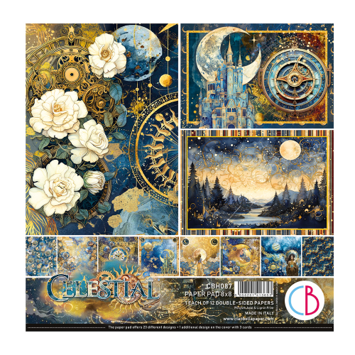 Celestial  Pad 8"x8" 12/Pkg