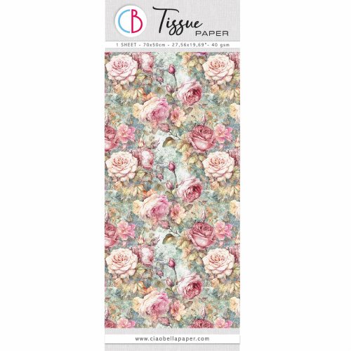 Tissue Paper Hill Garden 27,16"x19,29"