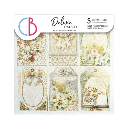 Deluxe Blessing day Paper Pear
6"x6" 5/Pkg