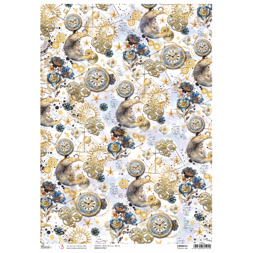 Rice Paper A3 Timeless time