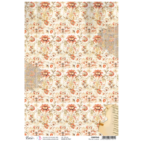 Rice Paper A4 Healing flowers