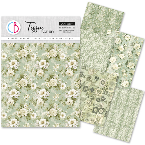 Tissue Paper A4 MIX 6/Pkg Elysium