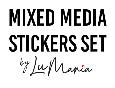 Mixed Media Sticker