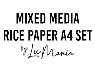 Set A4 Mix Media Rice Paper  