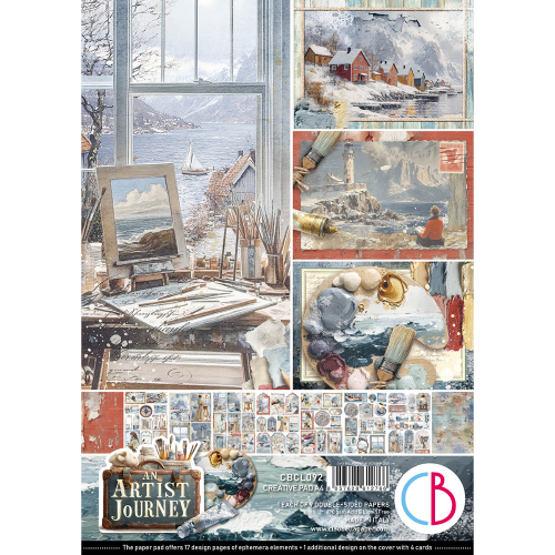 An artist journey  Creative Pad A4 9/Pkg