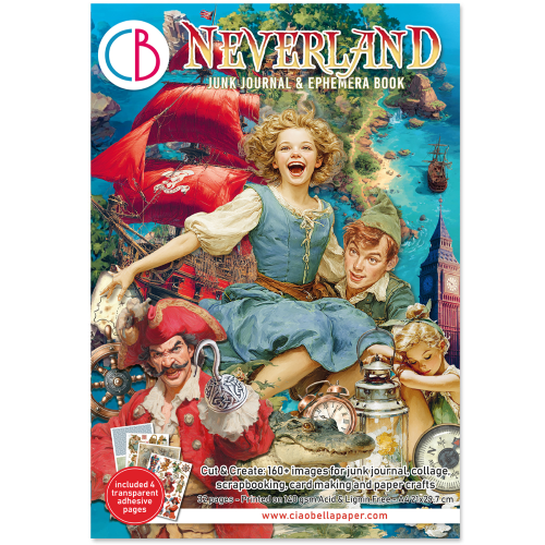 Ephemera Book Neverland  A4 32/Pkg
