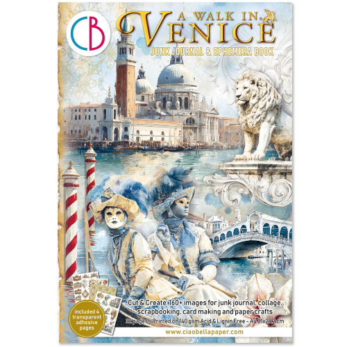 Ephemera Book Venice Dream A4 32/Pkg