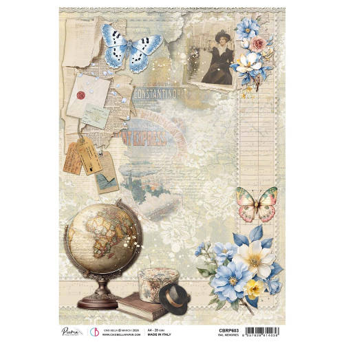 Rice Paper A4 Rail Memories