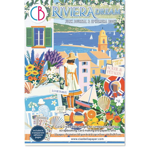 Ephemera Book Riviera Dream A4 32/Pkg