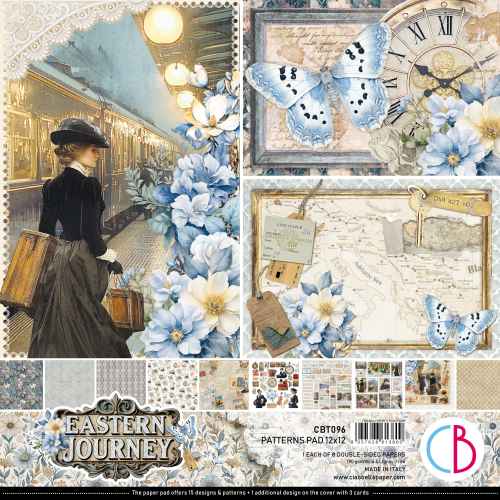 Eastern Journey  Patterns Pad 12"x12" 8/Pkg