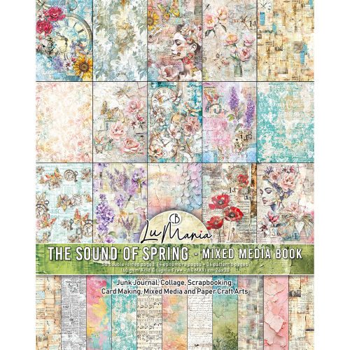 Mixed Media book The sound of spring A4 Maxi
