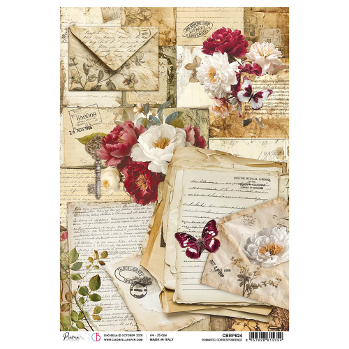Rice Paper A4 Romantic correspondence