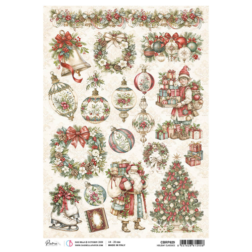 Rice Paper A4 Holiday Classics